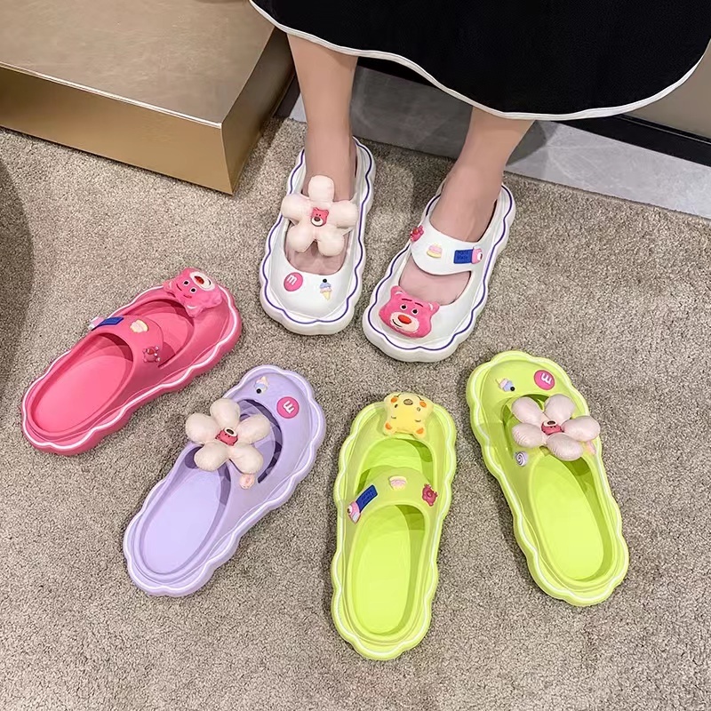 Dép Đi Trong Nhà Đế Dày Mềm Mại Thoải Mái Thời Trang