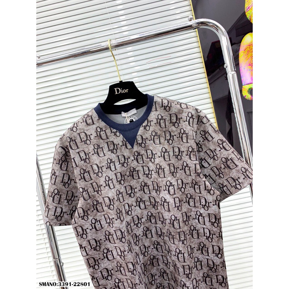 Áo Phông Nam Loang Logo Cực Net Vải Mát Mịn - Áo Thun Nam DIO Phối Màu Cực Hot