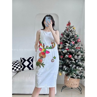 Đầm Linen Tuần Lộc