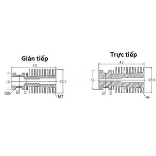 Ống Tản Nhiệt Cho Bộ Đầu Phun E3D V6