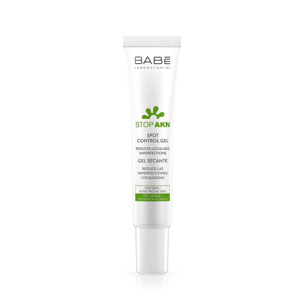 Gel chấm mụn giúp gôm cồi mụn BABÉ Stop Akn Spot Control Gel 8ml - AJA'S SKINLAB