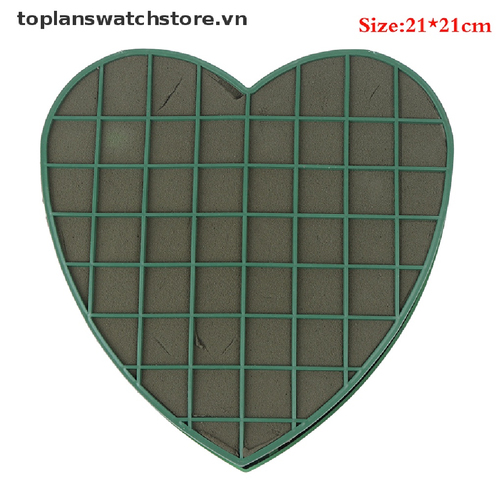 1 Mút Xốp Hình Hoa / Trái Tim Có Giác Hút Dùng Trang Trí Xe Hơi