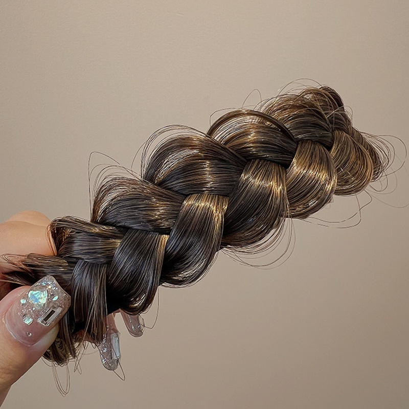 Cài Tóc Giả Thắt Bím Xương Cá Thời Trang Hàn Quốc Mới Cho Nữ