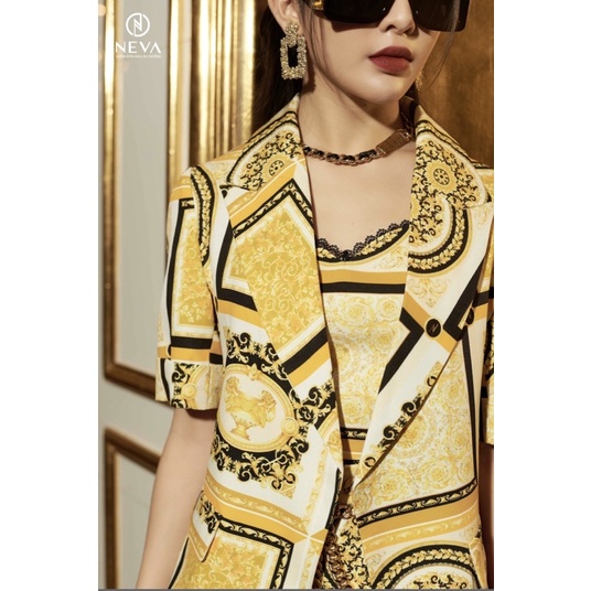 NEVA newtag set áo vest/blazer và quần shorts mới nguyên tag S/M/L