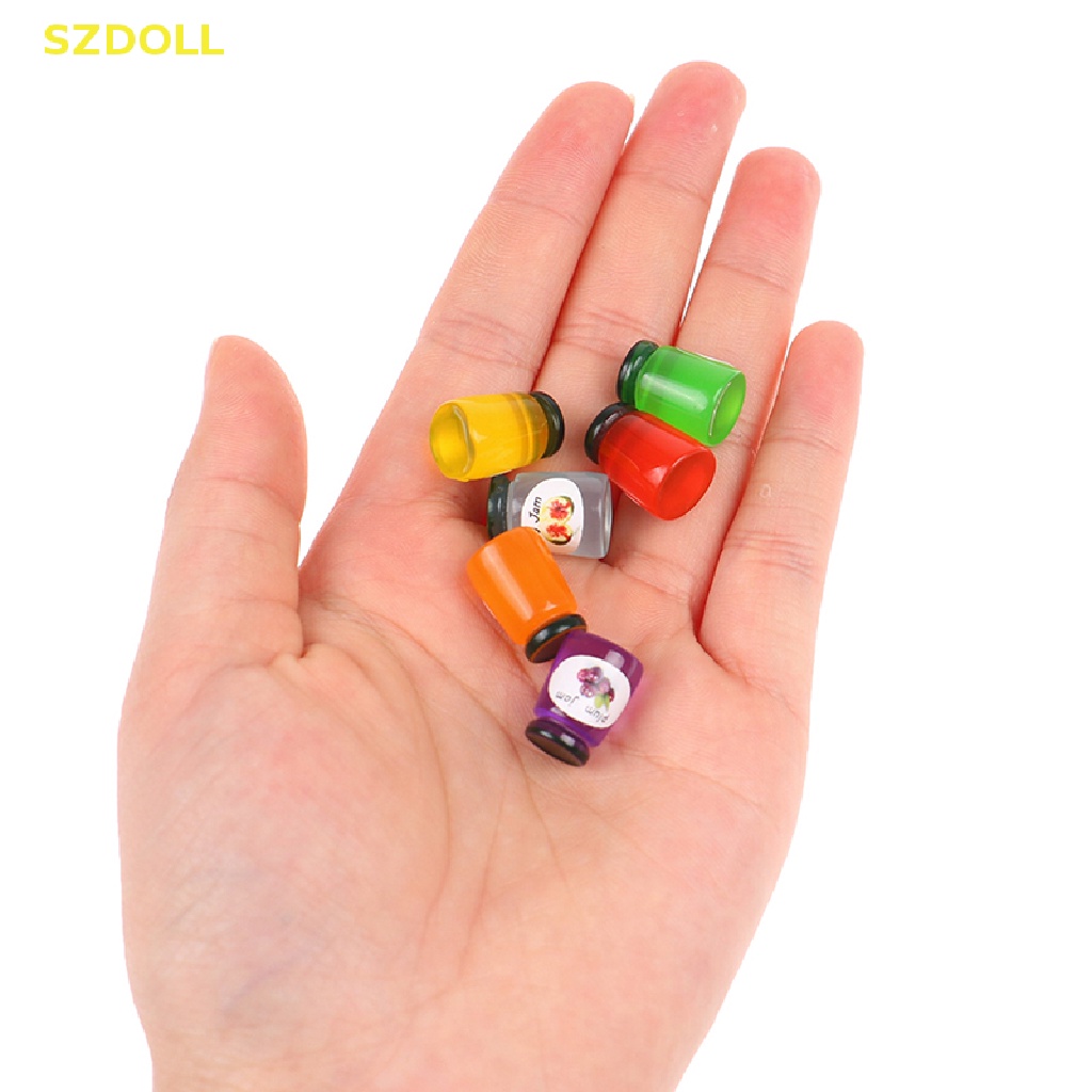 Set 5 Mô Hình Thức Ăn Mini Trang Trí Nhà Búp Bê Tỉ Lệ 1: 12