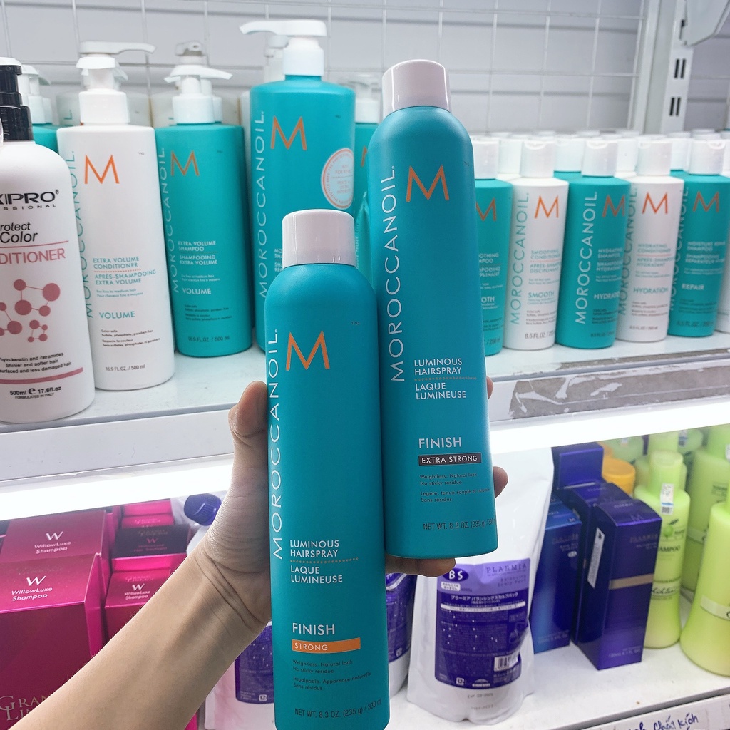 Gôm xịt giữ nếp linh hoạt Moroccanoil 330ml