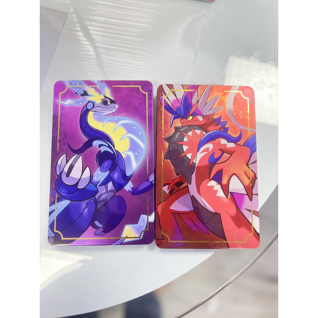 Pokemon Scarlet and Violet kèm Steelbook - Băng game Nintendo Switch