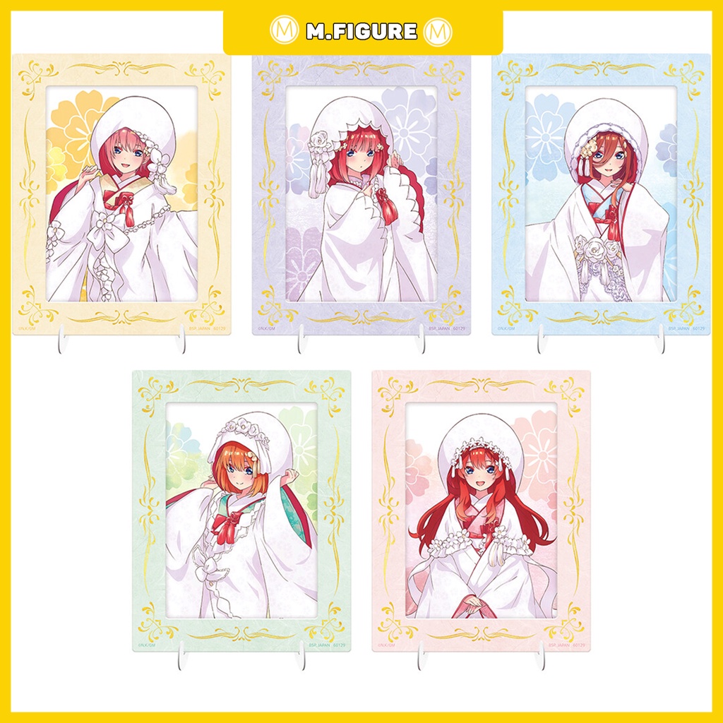 KHUNG ẢNH NHÀ CÓ 5 NÀNG DÂU - ICHIBAN KUJI - GOTOUBUN NO HANAYOME PICTURE FRAME
