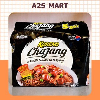 Mì trộn tương đen koreno chajang bịch 390g x 5 gói