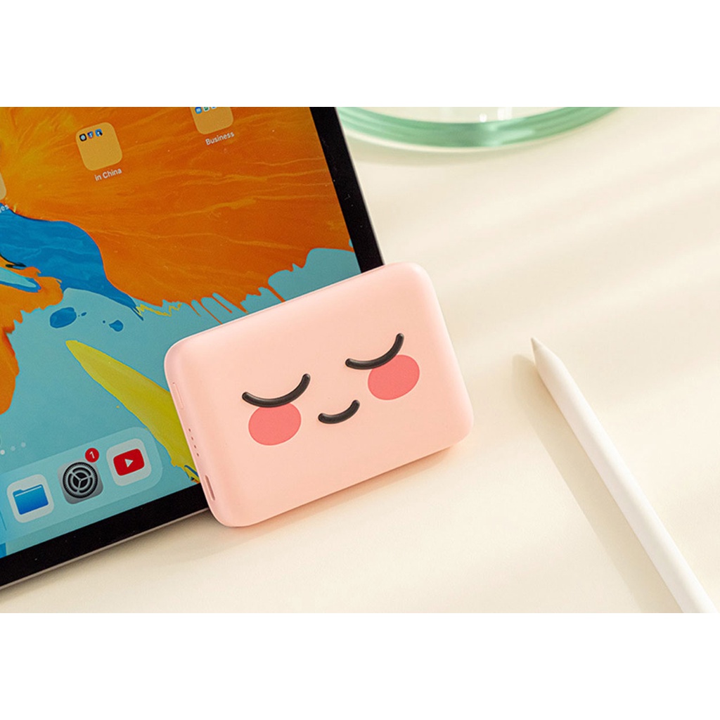 Sạc Dự Phòng Nam Châm Không Dây 5000mAh Kakao Friends