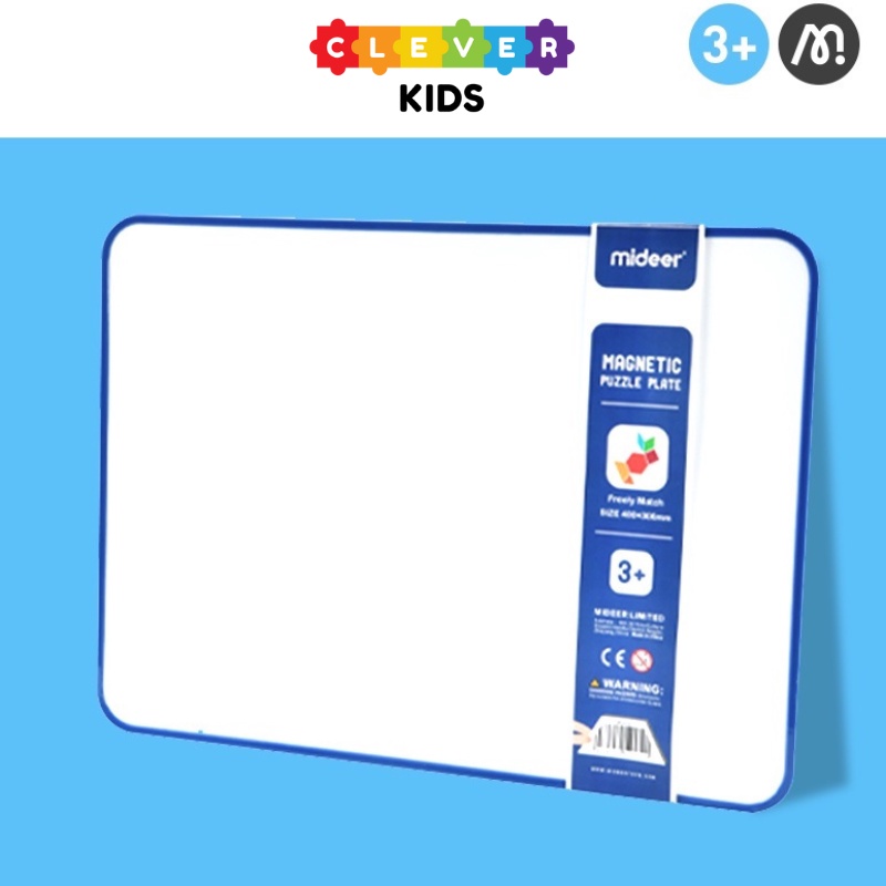 Bảng Trắng Nam Châm Từ Tính Mideer Magnetic Whiteboard, Đồ Chơi Học Tập Cho Bé Từ 2 Tuổi - CleverKids