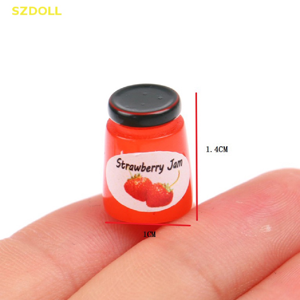 Set 5 Mô Hình Thức Ăn Mini Trang Trí Nhà Búp Bê Tỉ Lệ 1: 12