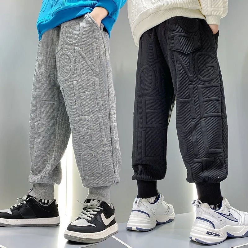 Quần Dài Thể Thao Thời Trang Mùa Thu Cho Bé Trai 80-160CM