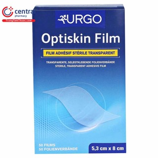 Băng gạc y tế vô trùng trong suốt không thấm nước Optiskin 53mm*80mm