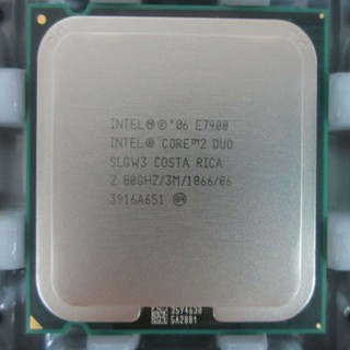 Cpu cho máy tính e7500; e8400; e8500 phát hành chính