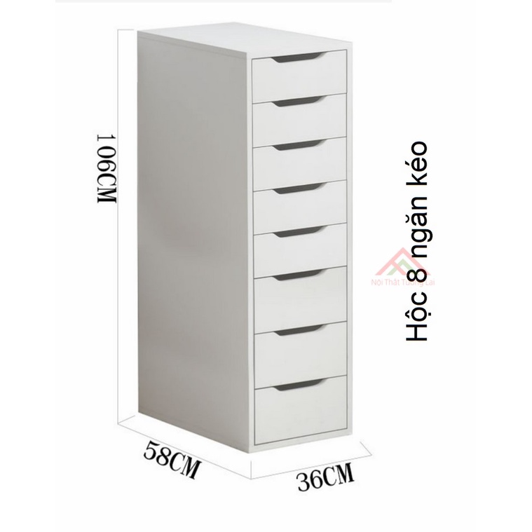 Hộc tủ ngăn kéo dành cho bàn Ikea nhiều kích thước