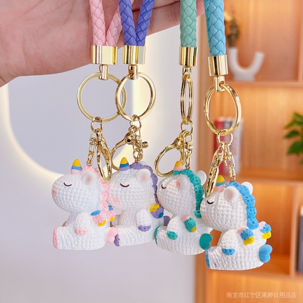 Móc Khóa Hình Kỳ Lân Nhỏ Dễ Thương Dành Cho Nữ