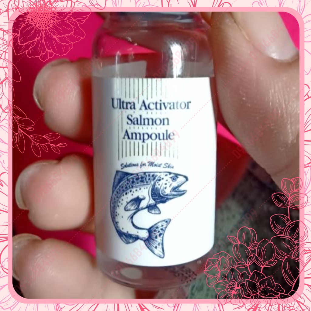 Tinh chất Tế bào gốc ⭐ SOULTEM SKIN ⭐ SOULTEM SKIN ULTRA ACTIVATOR SALMON AMPOULE
