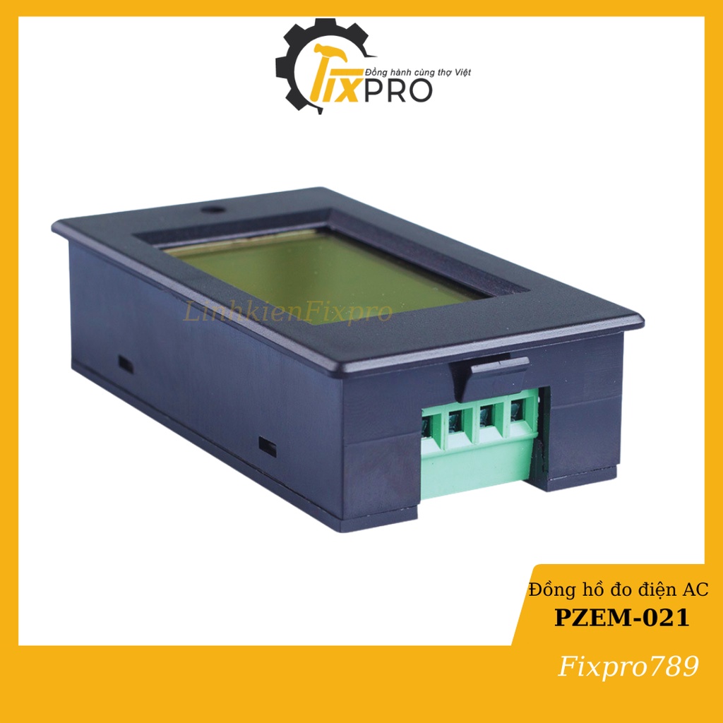 Đồng hồ đo điện AC PZEM-021 20A 260V 4 thông số