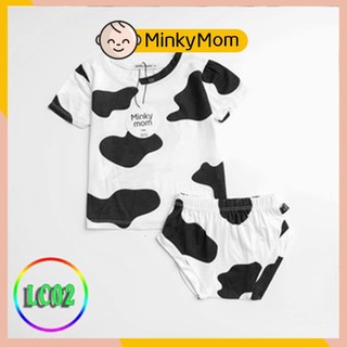 Bộ Chip Bò Sữa Cho Bé LC02 Đồ Bộ Chip Thun Lạnh Cao Cấp Mềm Mịn Thoáng Mát Hàng Chuẩn Loại 1 MINKY MOM