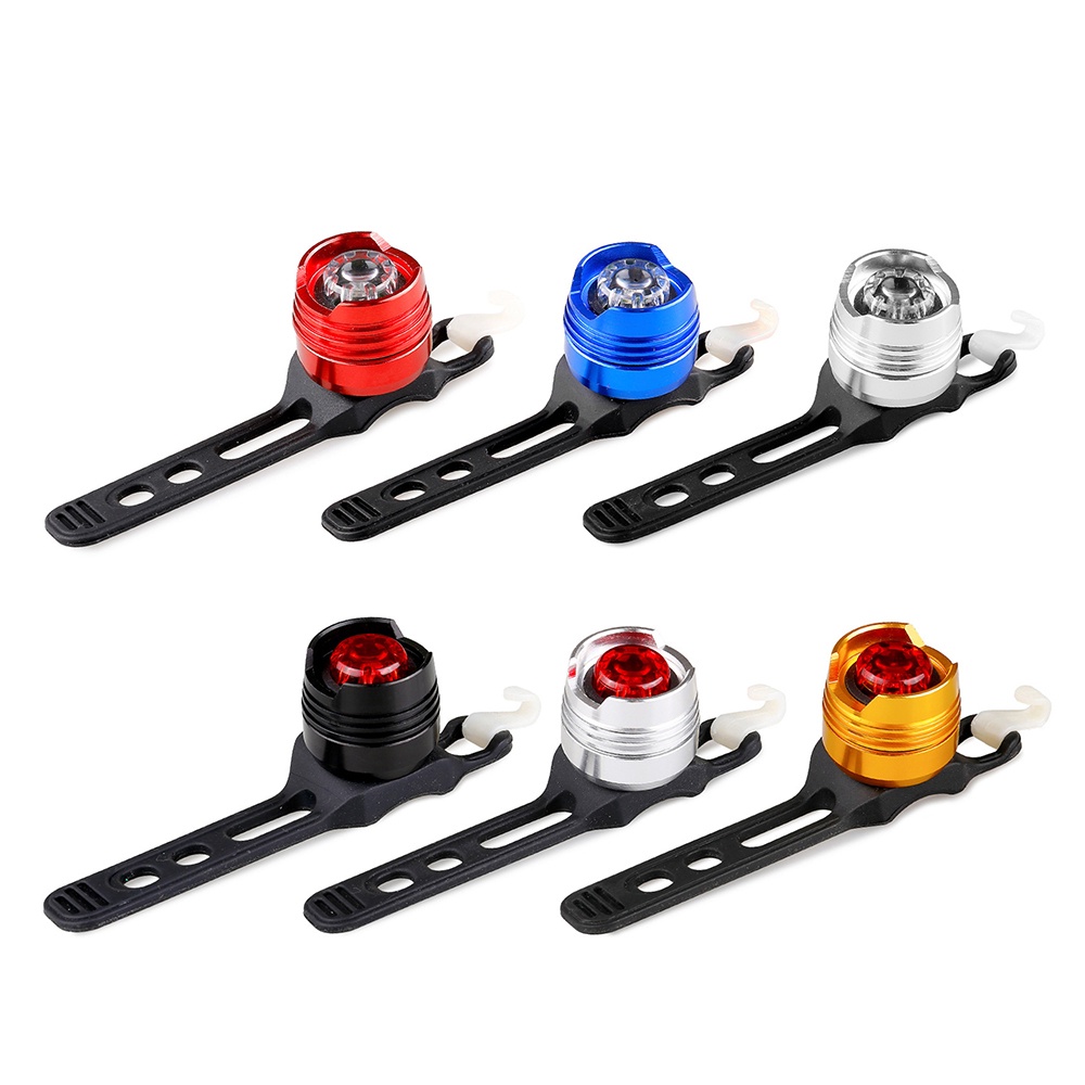 🚴Trong kho🚴1 Chiếc Đường Xe Đạp Đèn LED Flash Xe Đạp Chống Nước Đuôi Xe Đạp Đèn Phía Sau Đi Đêm Đèn Cảnh Báo An Toàn