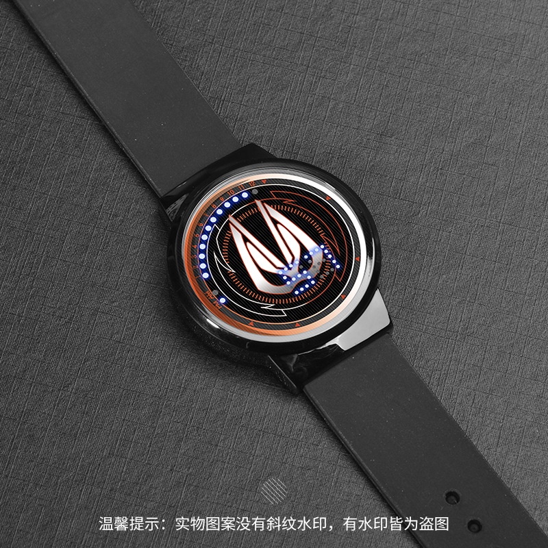 Đồng Hồ Điện Tử Màn Hình LED Cảm Ứng Chống Thấm Nước Hình Kamen Rider