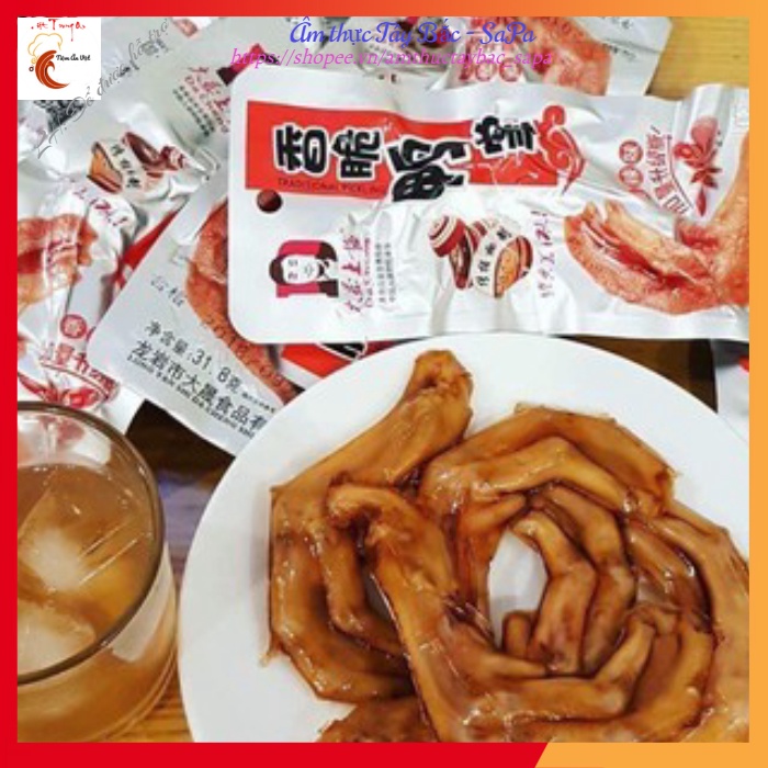10 chân vịt dacheng siêu ngon 32g ❤️HÀNG SẴN❤️Chân Vịt đặc sản Phúc Kiến - Ăn Vặt Trung Quốc