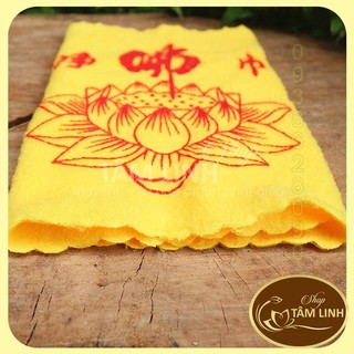 Khăn lau bàn thờ Hoa Sen ( khăn lau tượng,Phật... )