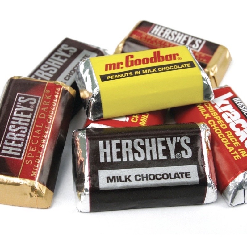 Kẹo Socola Hershey’s Miniatures 1.58kg size to 180 viên của Mỹ