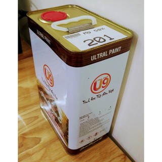 Sơn PU gỗ nội thất: Bóng mờ 50% 201 lon 4 kg