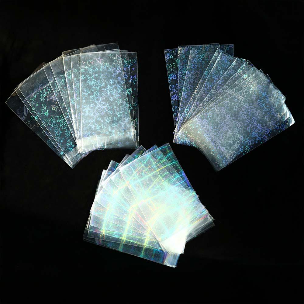 Bưu Thiếp Bảo Vệ Thẻ Bài Hình Ngôi Sao Holographic