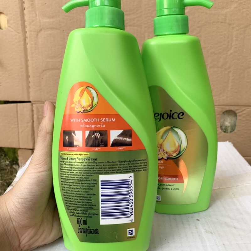 Dầu gội Rejoice mềm mượt Thái Lan 600ml