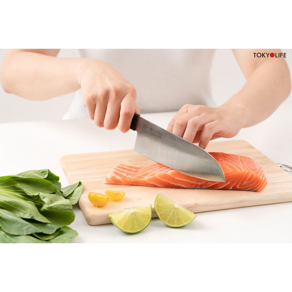 Dao kiếm siêu sắcTOKYOLIFE Santoku 165