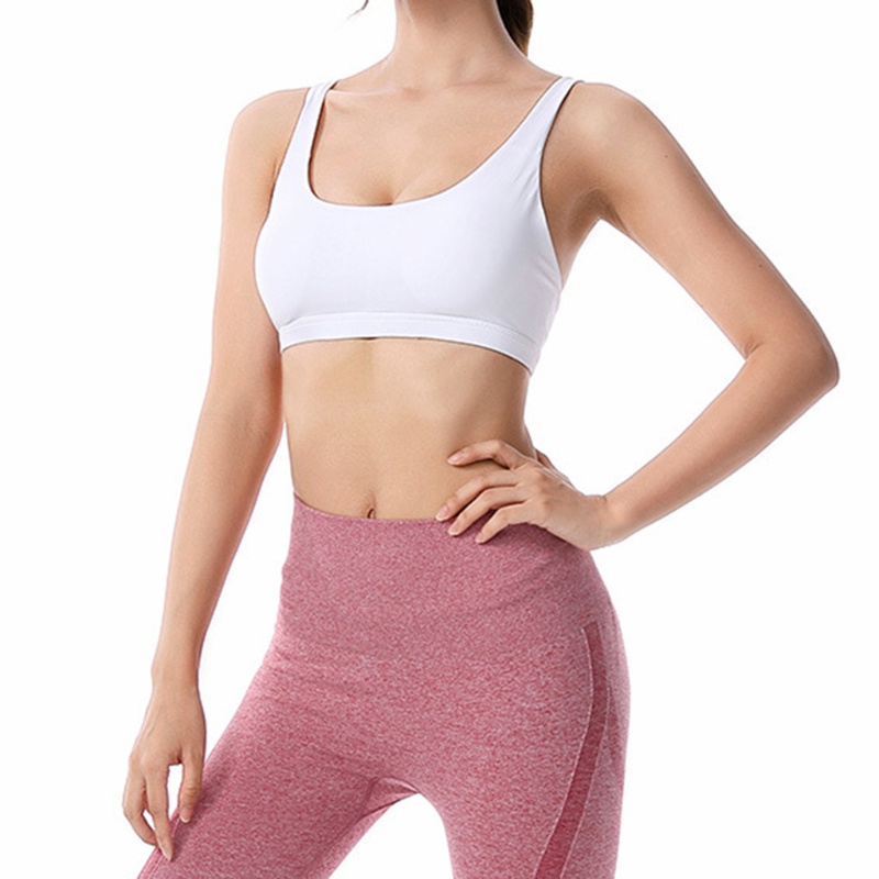 Sun Áo Ngực Thể Thao Có Mút Nâng Ngực Dây Chéo Lưng Có Thể Tháo Rời Hỗ Trợ Luyện Tập Yoga / Thể Thao Dành Cho Nữ