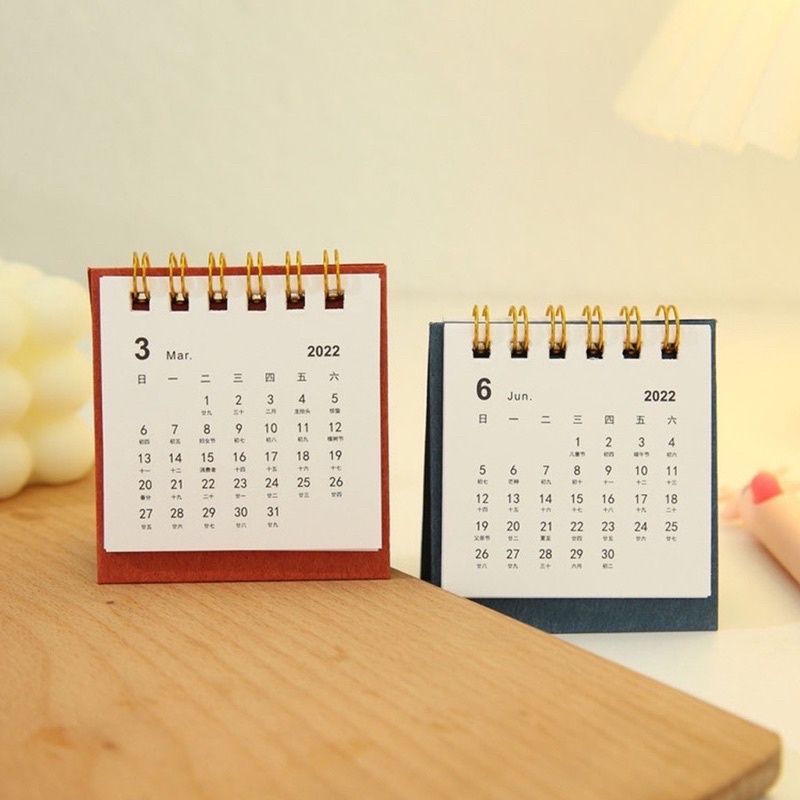 Lịch để bàn mini năm 2023 cho văn phòng