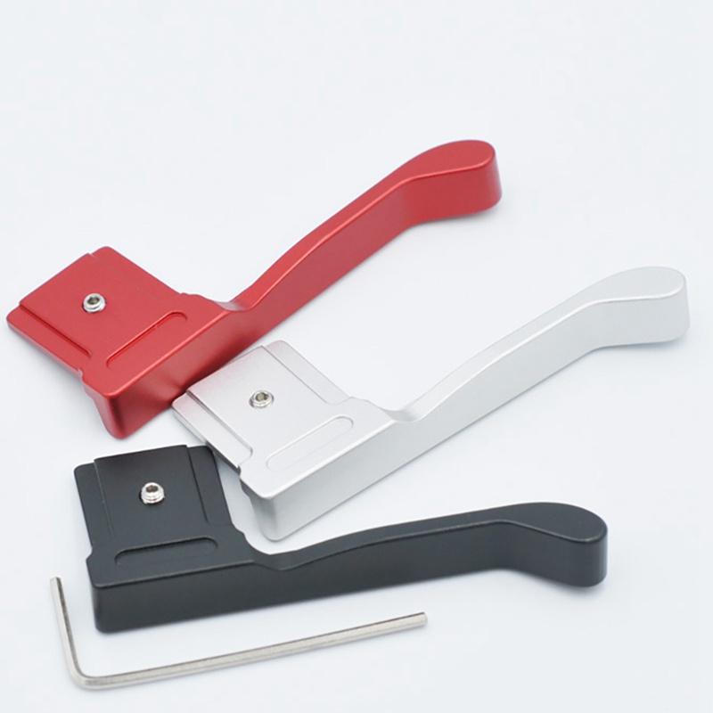 Ngón tay cái hotshoe thumb grip made hand grip cho fuji fujifilm x100 v x100v x-100v máy ảnh không gương lật có công cụ