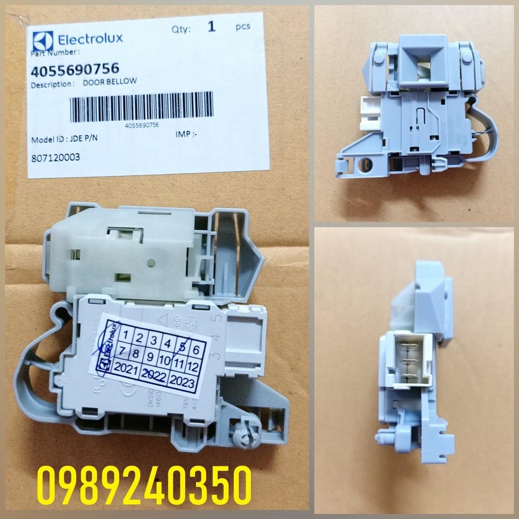 Công tắc khóa cửa máy giặt Electrolux EWF 8025 CQWA 8kg chính hãng