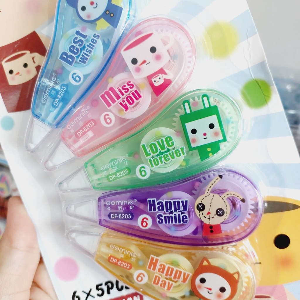 Bút Xoá Kéo Cute Hình Thú dễ thương