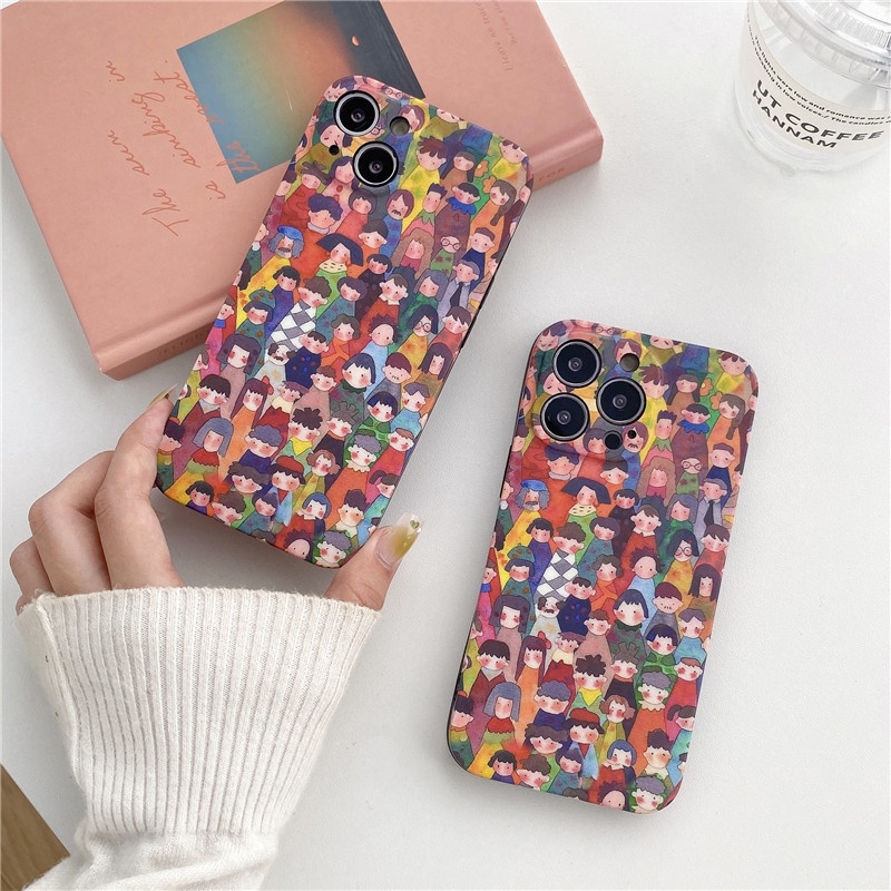 Ốp Điện Thoại Mềm In Hoạt Hình Cho IPhone14 14Pro 14Plus 14ProMax 13 13Pro 13ProMax 12 12Pro 12ProMax 11 11ProMax