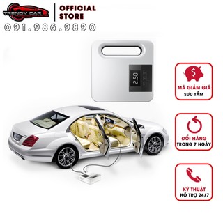 Bơm lốp xe điện tự động ngắt khi bơm đầy, điện áp 12V. Bơm Không Khí Mini Máy Bơm Hơi Lốp Xe Tự Động
