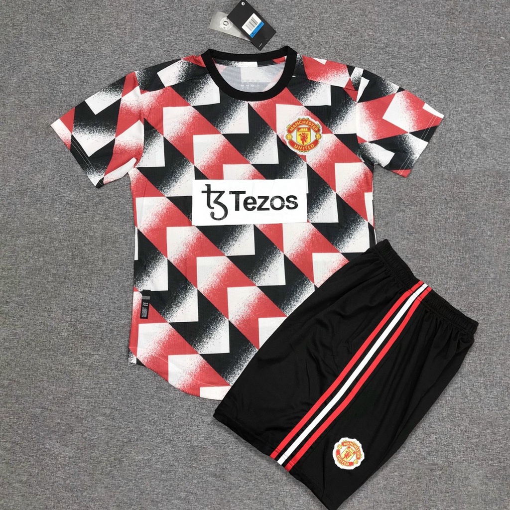 Áo Bóng Đá CLB Manchester United-Vải Gai Thái cao cấp
