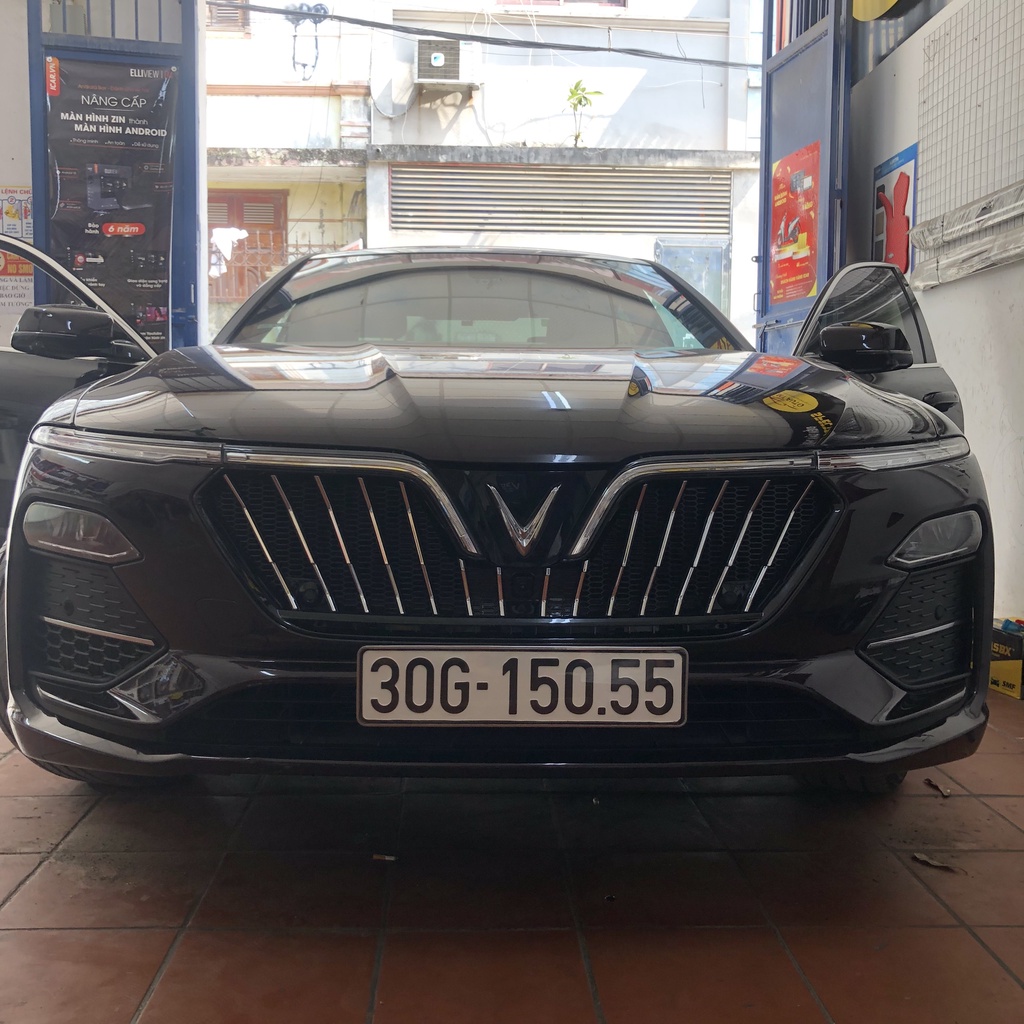 Mặt Calang, Ca lăng độ chữ V cho Vinfast Lux A2.0