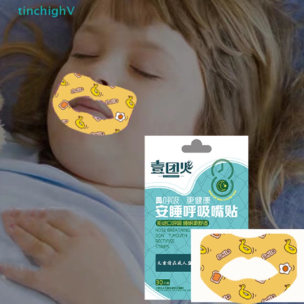 Set 30 Miếng Dán Chỉnh Sửa Miệng Khi Ngủ Tiện Dụng