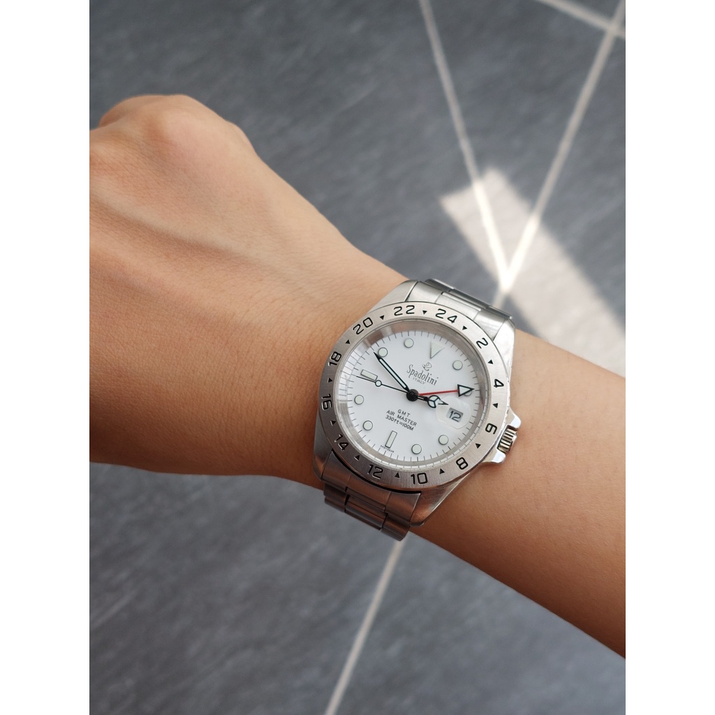 Đồng hồ nam Spadolini.Italia chạy pin hàng Si
