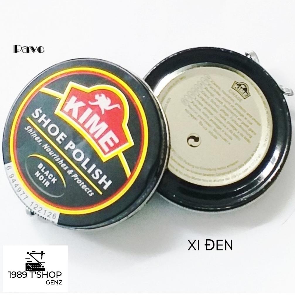 Xi đánh giày Thái KIWE KIME,xi sáp đánh dây lưng,túi,ví da chính hãng màu đen, nâu