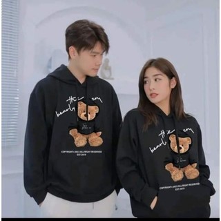 Áo hoodie gấu cute cặp đôi hoàn hảo