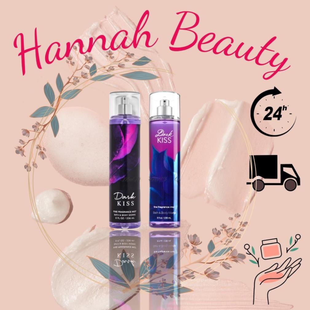Xịt thơm Bath & Body Works Fine Fragrance Mist hương Dark Kiss 30ml/50ml/100ml
