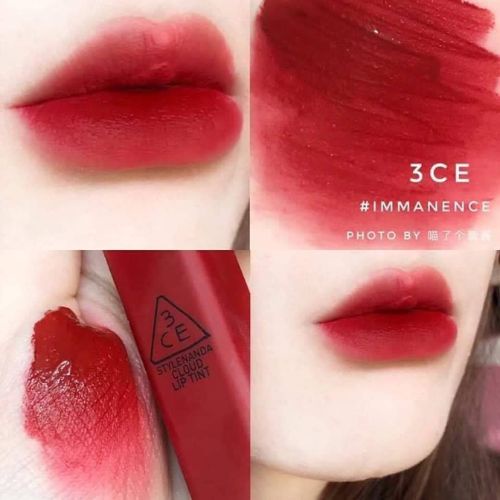 Son 3ce chính hãng / Son Kem Li 3CE Cloud Lip Tint Hàn Quốc