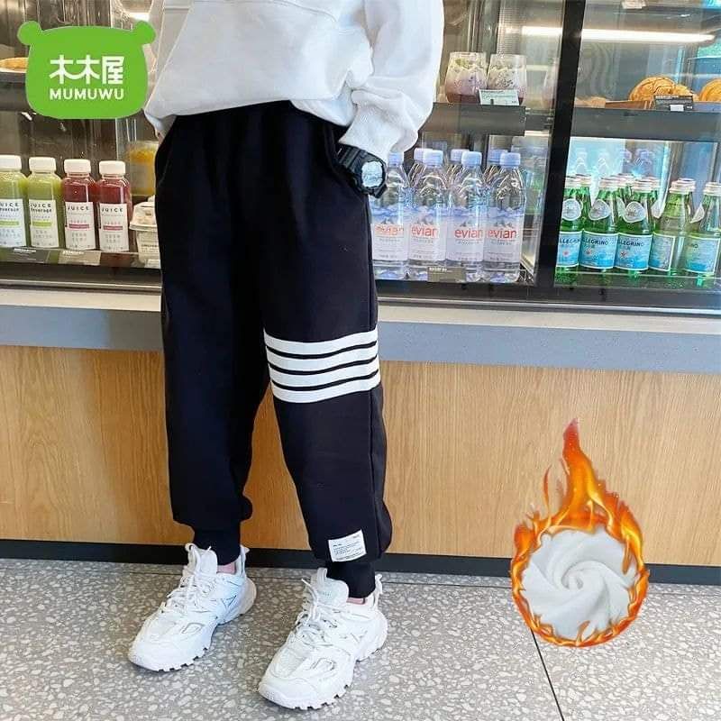 Quần nỉ lót nỉ siêu dày siêu ấm  bé trai