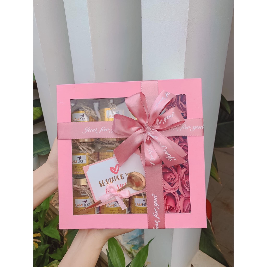 HỘP QUÀ TẶNG 20-11 TỪ YẾN CHƯNG SẴN/Tạp hóa cô Chang Q12 - Thế Giới Thực Phẩm MyFood